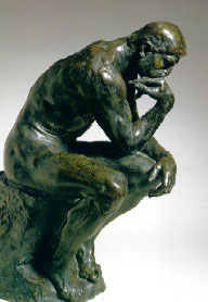 The Thinker by Auguste Rodin (1840 - 1917)